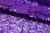 Сетка с пайетками №14, 188 гр/м2, шир.130см, цвет фиолетовый - купить в Кемерово. Цена 371.02 руб.