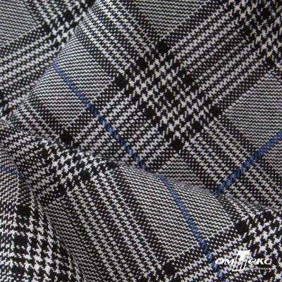 Ткань костюмная "Клер" 80% P, 16% R, 4% S, 200 г/м2, шир.150 см,#3 цв-серый/синий - купить в Кемерово. Цена 412.02 руб.