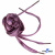 Шнурки #107-01, плоские 130 см, цв.розовый металлик - купить в Кемерово. Цена: 35.45 руб.