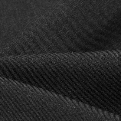 Ткань костюмная 22476 2002, 181 гр/м2, шир.150см, цвет чёрный - купить в Кемерово. Цена 350.98 руб.