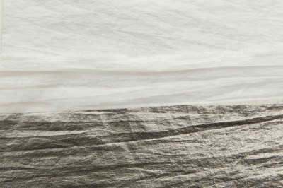 Текстильный материал "Диско"#1805 с покрытием РЕТ, 40гр/м2, 100% полиэстер, цв.6-тем.серебро - купить в Кемерово. Цена 412.36 руб.