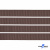 Репсовая лента 005, шир. 6 мм/уп. 50+/-1 м, цвет коричневый - купить в Кемерово. Цена: 88.45 руб.