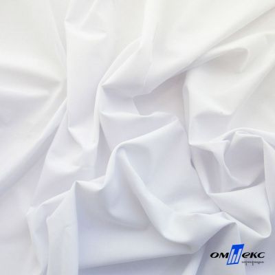 Ткань сорочечная Илер 100%полиэстр, 120 г/м2 ш.150 см, цв.белый - купить в Кемерово. Цена 290.24 руб.