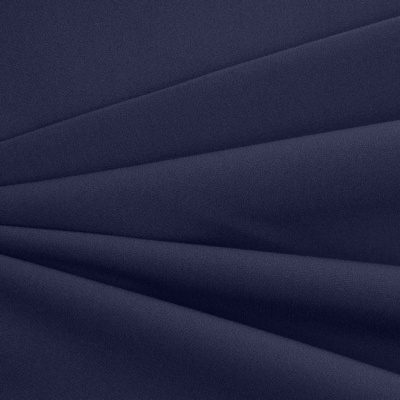 Костюмная ткань "Элис", 220 гр/м2, шир.150 см, цвет чернильный - купить в Кемерово. Цена 303.10 руб.