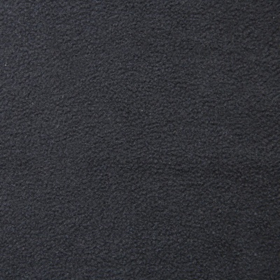 Флис DTY, 130 г/м2, шир. 150 см, цвет чёрный - купить в Кемерово. Цена 694.22 руб.