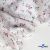 Ткань Муслин принт, 100% хлопок, 125 гр/м2, шир. 140 см, #2308 цв. 6 белый с цветком - купить в Кемерово. Цена 413.11 руб.