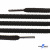 Шнурки #106-09, круглые 130 см, цв.чёрный - купить в Кемерово. Цена: 21.92 руб.