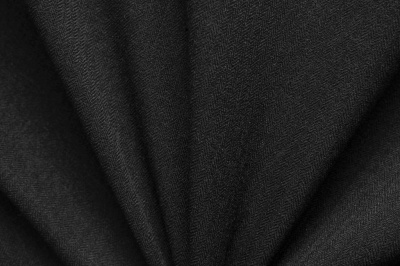 Ткань костюмная 21699 1144/1178, 236 гр/м2, шир.150см, цвет чёрный - купить в Кемерово. Цена 455.40 руб.