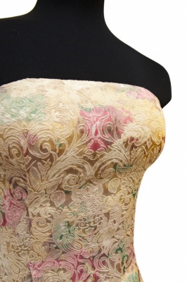 Ткань костюмная (принт) T005 3#, 270 гр/м2, шир.150см - купить в Кемерово. Цена 610.65 руб.