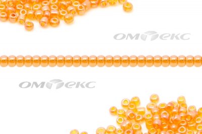 Бисер (TL) 11/0 ( упак.100 гр) цв.109В - оранжевый - купить в Кемерово. Цена: 44.80 руб.