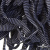 Шнурки #107-07, плоские 130 см, двухцветные цв.серый/чёрный - купить в Кемерово. Цена: 23.03 руб.