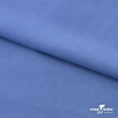 Трикотажное полотно Джерси Понте-де-Рома, 95% / 5%, 150 см, 290гм2, цв. серо-голубой, м - купить в Кемерово. Цена 297 руб.