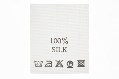 Состав и уход 100% Silk 200 шт - купить в Кемерово. Цена: 232.29 руб.
