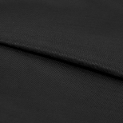 Ткань подкладочная Таффета, антист., 54 гр/м2, шир.150см, цвет чёрный - купить в Кемерово. Цена 61.01 руб.