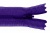 Молния потайная Т3 866, 20 см, капрон, цвет фиолетовый - купить в Кемерово. Цена: 5.27 руб.