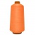 Нитки текстурированные некручёные 457, намот. 15 000 м, цвет оранжевый - купить в Кемерово. Цена: 204.10 руб.