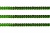 Пайетки "ОмТекс" на нитях, SILVER-BASE, 6 мм С / упак.73+/-1м, цв. 4 - зеленый - купить в Кемерово. Цена: 484.77 руб.