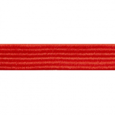 Резиновые нити с текстильным покрытием, шир. 6 мм ( упак.30 м/уп), цв.- 86-красный - купить в Кемерово. Цена: 155.22 руб.