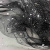 Сетка Фатин Глитер Спейс, 12 (+/-5) гр/м2, шир.150 см, 16-167/черный - купить в Кемерово. Цена 184.03 руб.