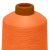 Нитки текстурированные некручёные 457, намот. 15 000 м, цвет оранжевый - купить в Кемерово. Цена: 204.10 руб.