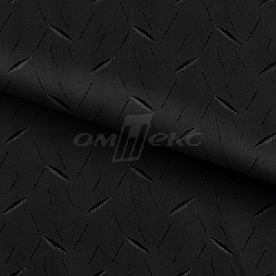 Ткань подкладочная жаккард Р14076-1, чёрный, 85 г/м2, шир. 150 см, 230T - купить в Кемерово. Цена 166.45 руб.