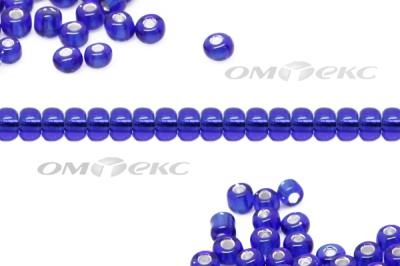 Бисер (SL) 11/0 ( упак.100 гр) цв.28 - синий - купить в Кемерово. Цена: 53.34 руб.