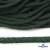 Шнур плетеный d-6 мм, 70% хлопок 30% полиэстер, уп.90+/-1 м, цв.1083-тём.зелёный - купить в Кемерово. Цена: 588 руб.