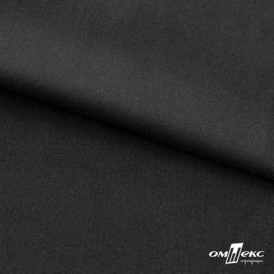 Ткань сорочечная Темза, 80%полиэстр 20%вискоза, 120 г/м2 ш.150 см, цв.черный - купить в Кемерово. Цена 269.93 руб.