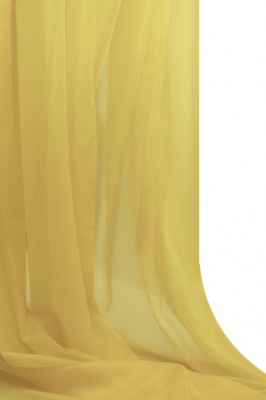 Портьерный капрон 12-0826, 47 гр/м2, шир.300см, цвет св.жёлтый - купить в Кемерово. Цена 137.27 руб.