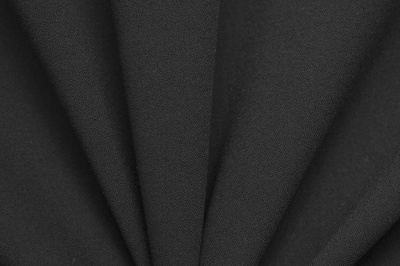 Костюмная ткань с вискозой "Бриджит", 210 гр/м2, шир.150см, цвет чёрный - купить в Кемерово. Цена 564.96 руб.
