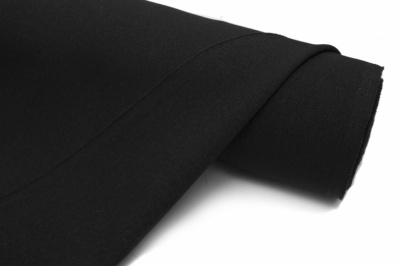 Ткань костюмная 25332 2031, 167 гр/м2, шир.150см, цвет чёрный - купить в Кемерово. Цена 339.33 руб.