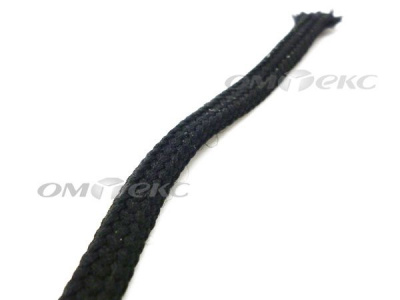 Шнурки т.3 200 см черн - купить в Кемерово. Цена: 21.69 руб.