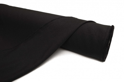Ткань костюмная 24880 2022, 220 гр/м2, шир.150см, цвет чёрный - купить в Кемерово. Цена 446.45 руб.
