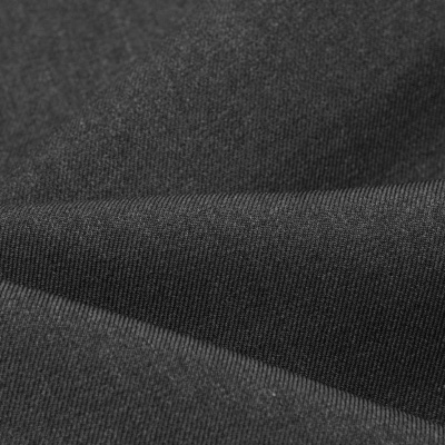 Ткань костюмная 22476 2004, 181 гр/м2, шир.150см, цвет т.серый - купить в Кемерово. Цена 350.98 руб.